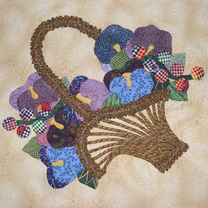 Basket of Pansies